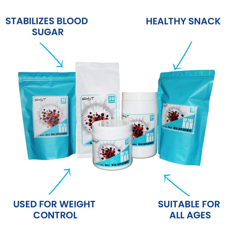 Sally T. On The Run - Complete Meal Replacement Powder.
