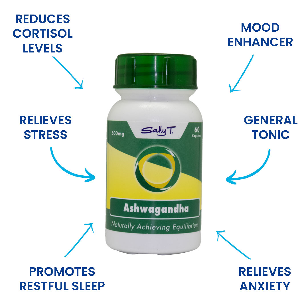 Sally T. Ashwagandha 500mg; 60 Capsules