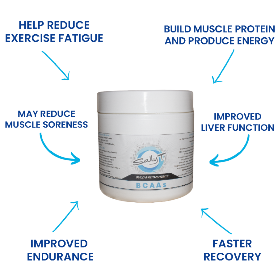 Sally T. Branch Chain Amino Acids 300g & 600g